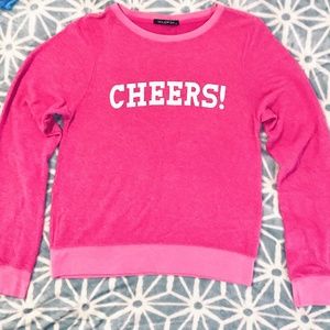 Wildfox Sweatshirt, Size small, Pink